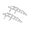 Silver SCX24 frame metal side pedals