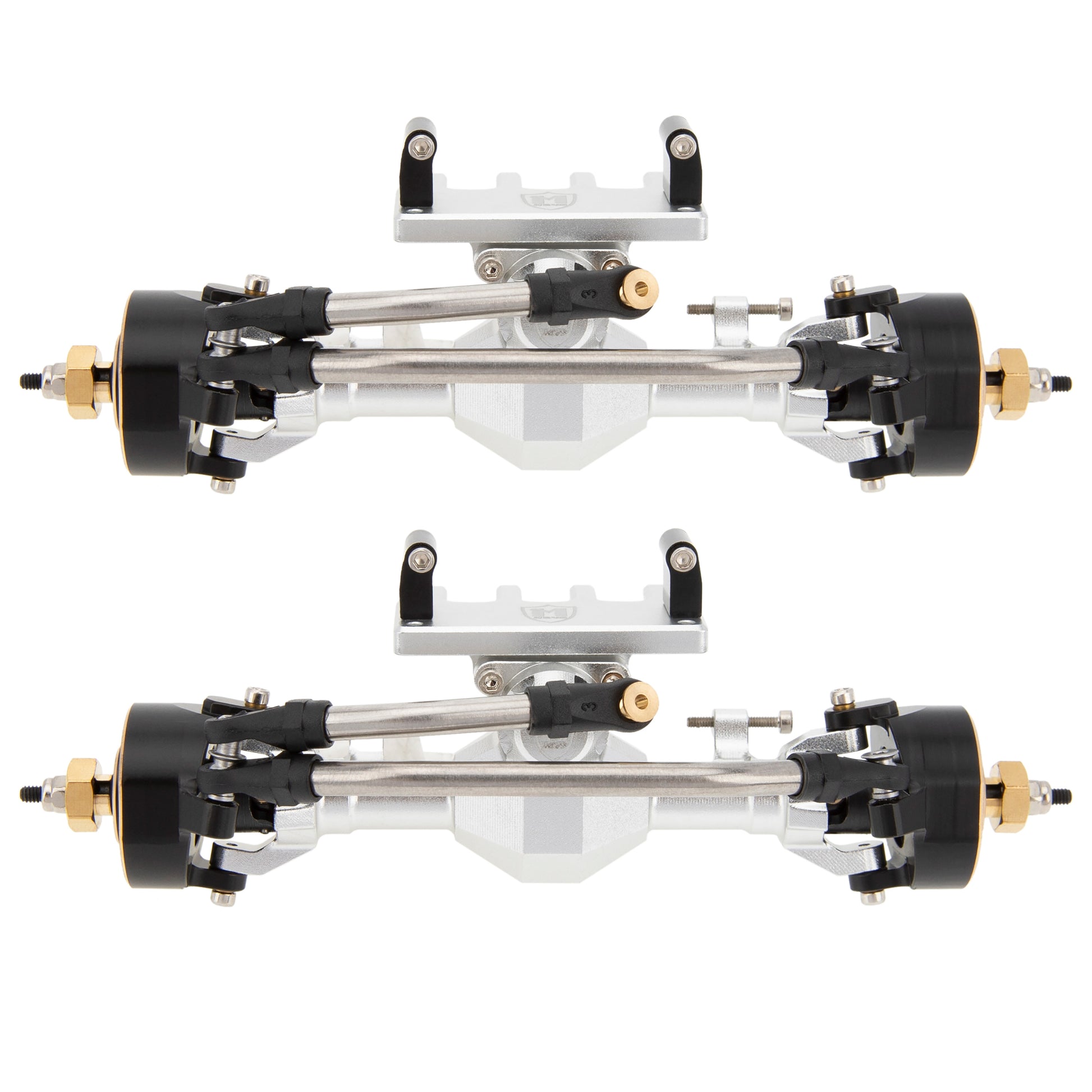 Silver SCX24 Isokinetic 2 front  axle