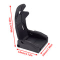 Black Simulation Driving Seat size for SCX10, TRX-4-4