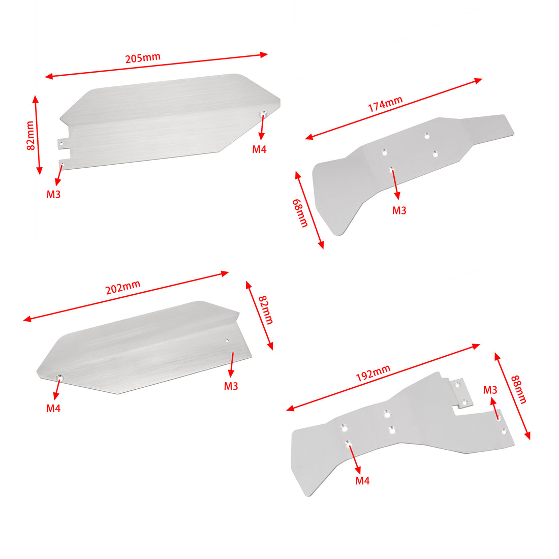 Slash chassis protection plate