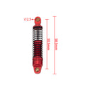 Red TRX4M Shock Absorber Size