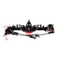 SCX10 Front and Rear Portal Axles black