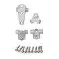 Silver Axle Mount Set Suspension Links Stand for 1/10 TRX-6 TRX-4