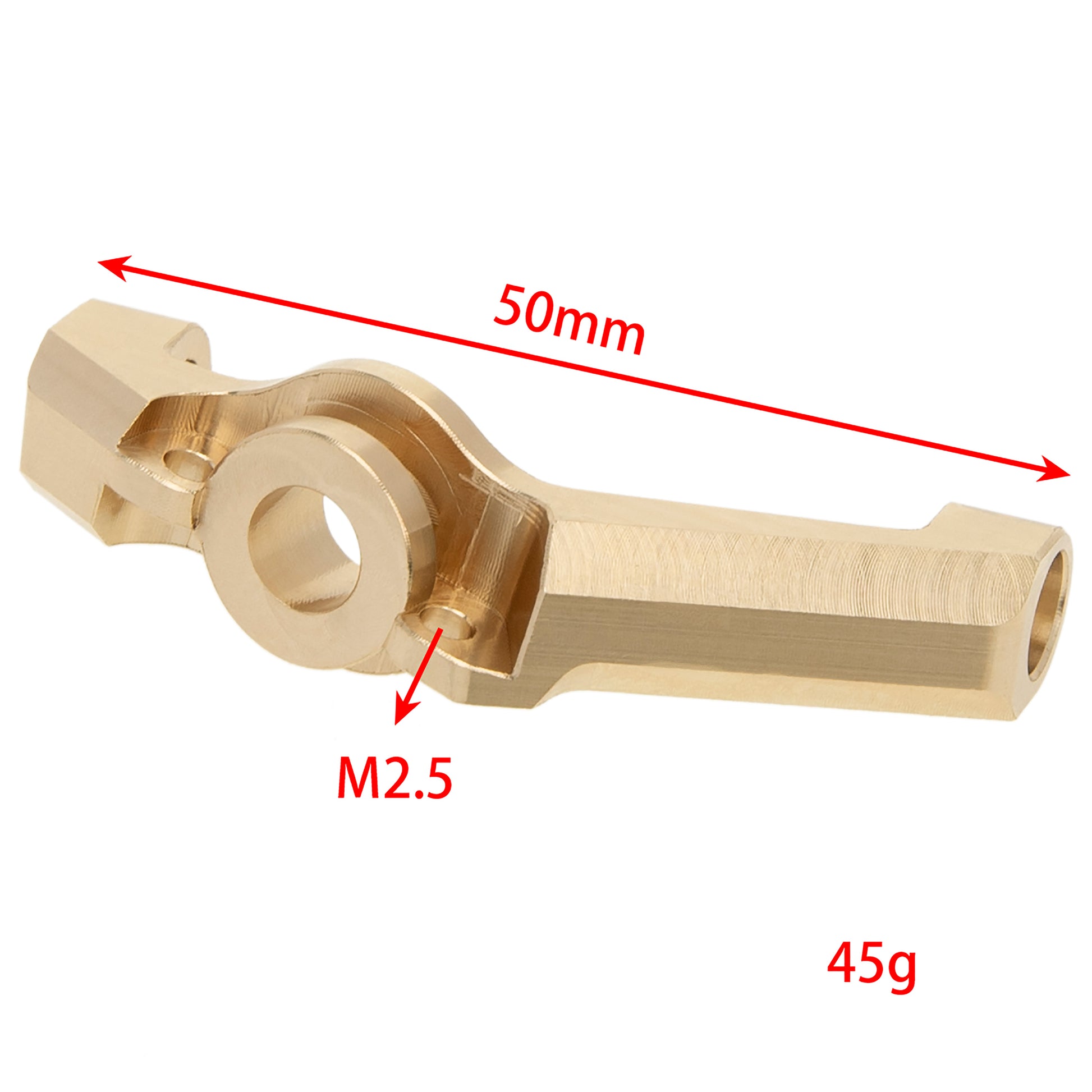 Gold Brass Caster Block C-Hub Carriers size for UTB18