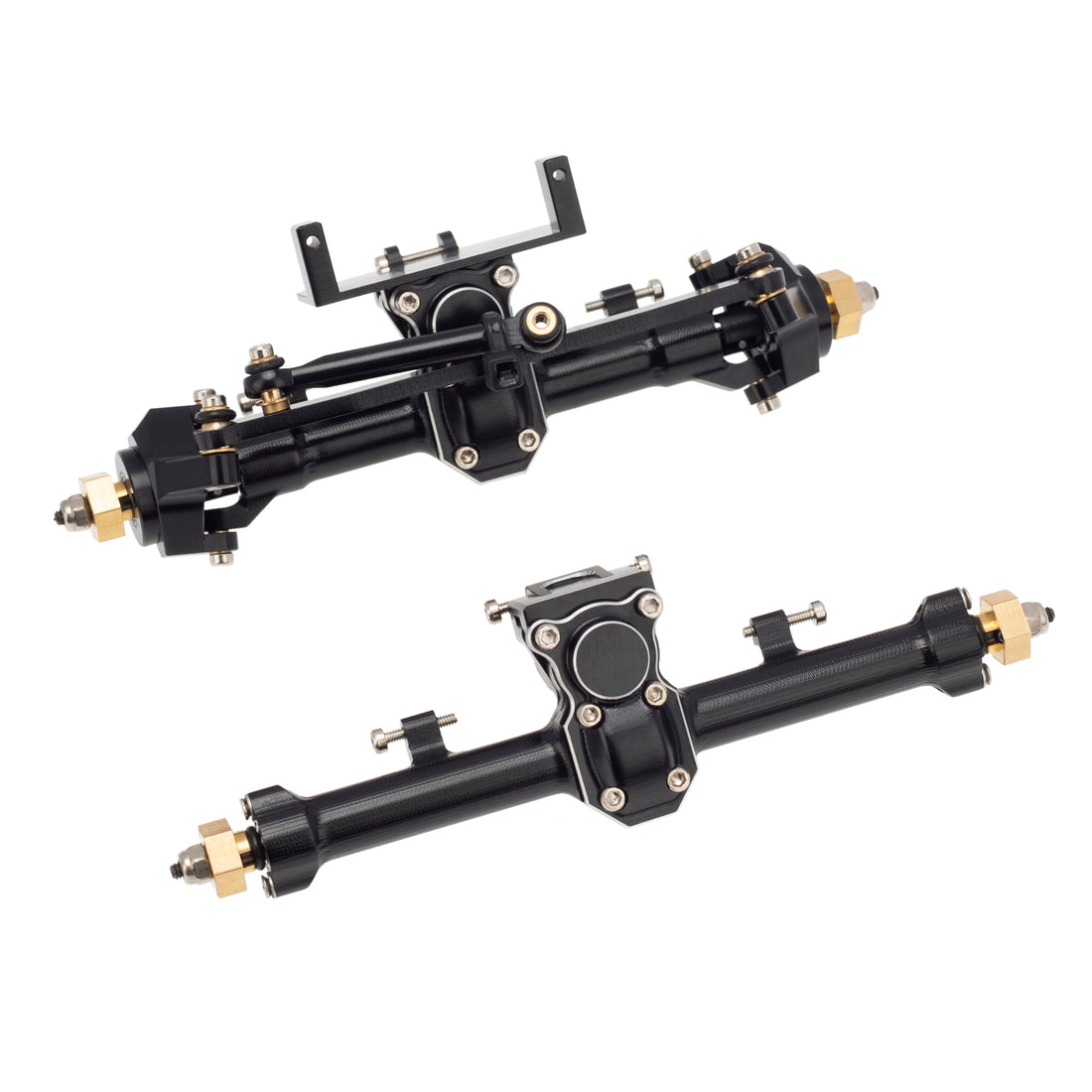 CNC Aluminum Front and Rear Axle for Axial SCX24