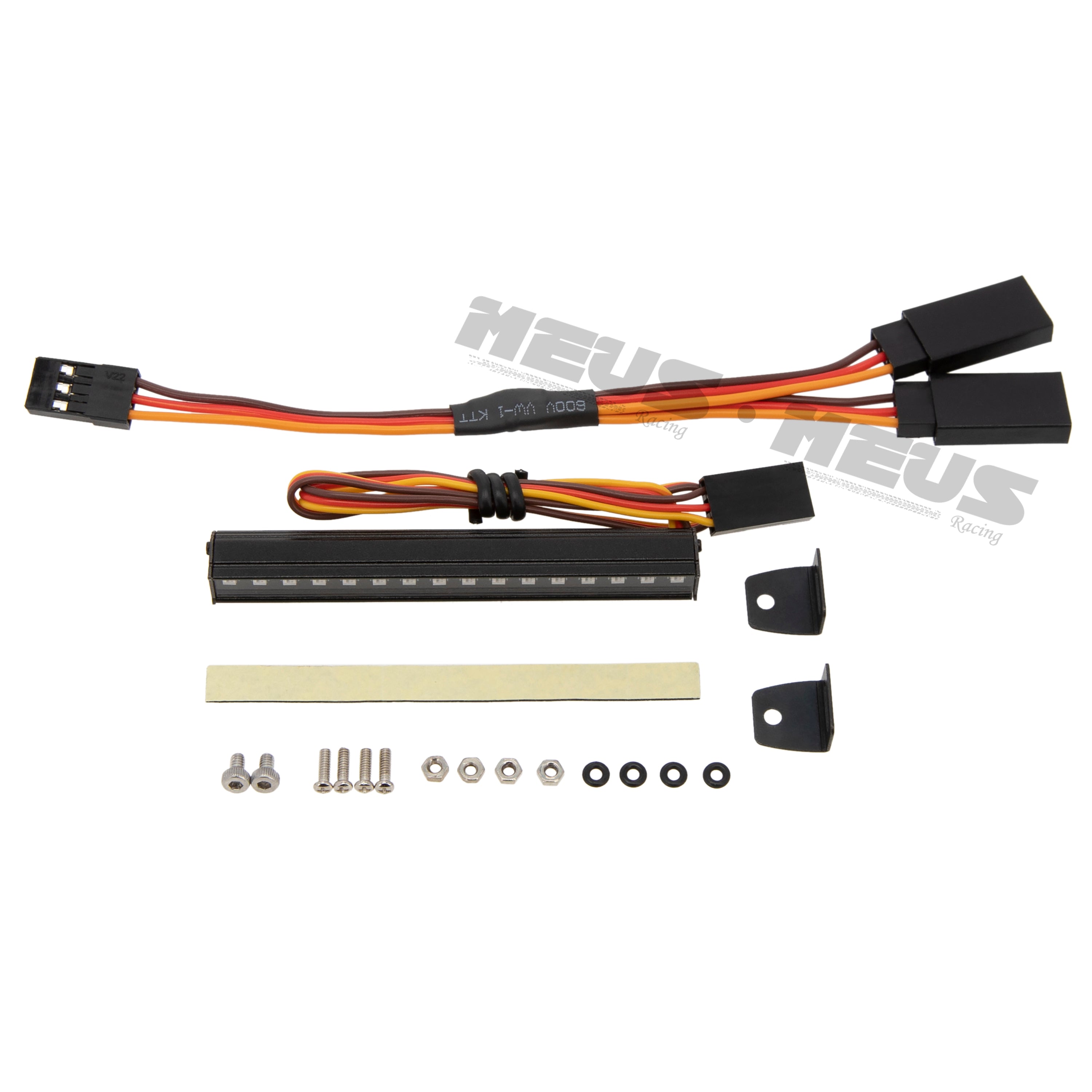 LED light bar kit, TRX-4M™ (includes front light bar, roof light bar,  mounts, hardware) (fits #9711 or 9712 bodies)