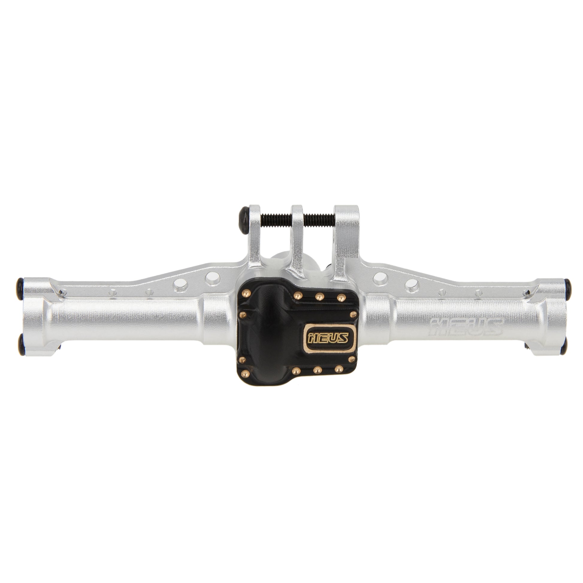 Silver Brass & Aluminum Rear Axle for 1/18 TRX4M