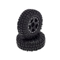 Meus Racing Aluminum Bead Lock Wheels/Rubber Tires for Axial SCX24