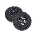 Meus Racing Aluminum Bead Lock Wheels/Rubber Tires for Axial SCX24