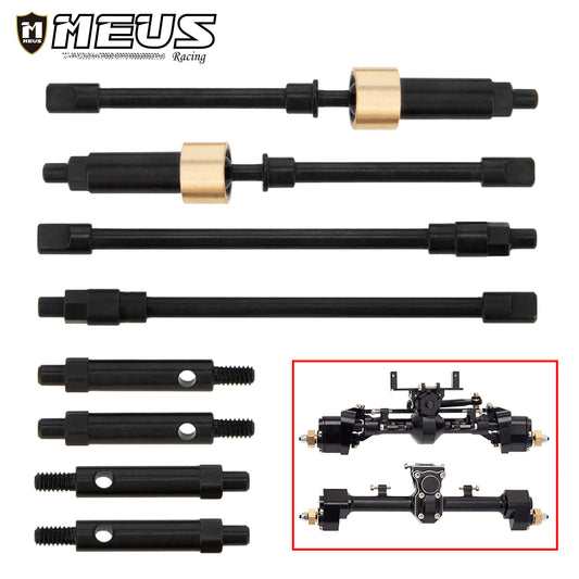 Front Rear Axle Shaft Set for SCX24